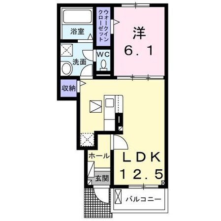 カーム・ディクレット IIの物件間取画像